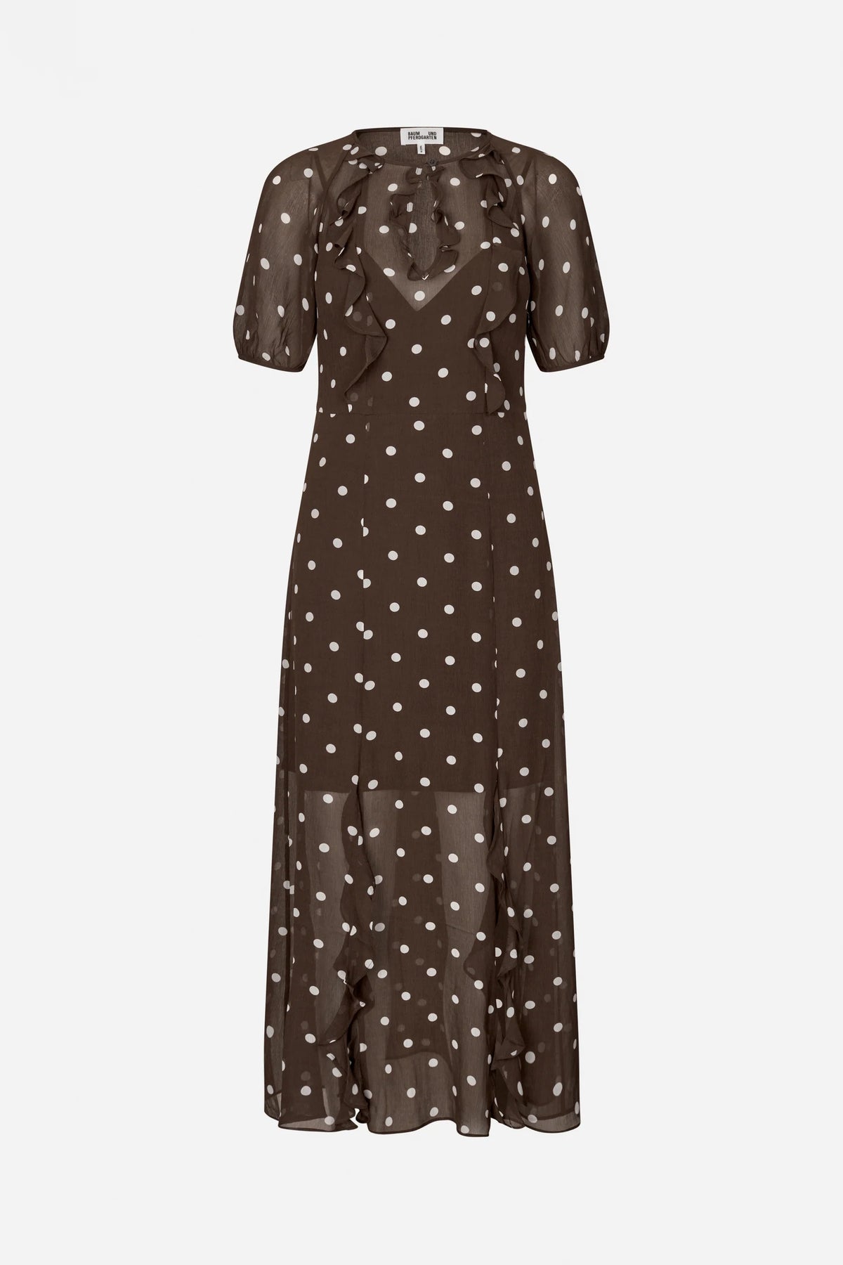 Baum Und Pferdgarten Alara Coffee Bean Dress - The Mercantile London