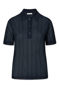 Nué Notes Jed Navy Poloshirt - The Mercantile London