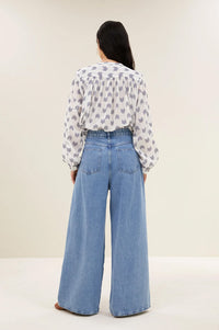 By-Bar Nyka Oase Blue Blouse