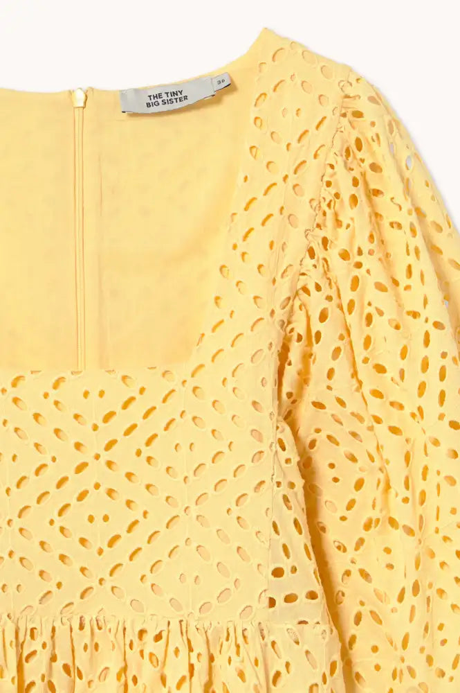 The Tiny Big Sister Yellow Dress - The Mercantile London