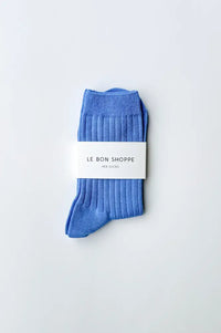 Le Bon Shoppe Her Periwinkle Socks - The Mercantile London