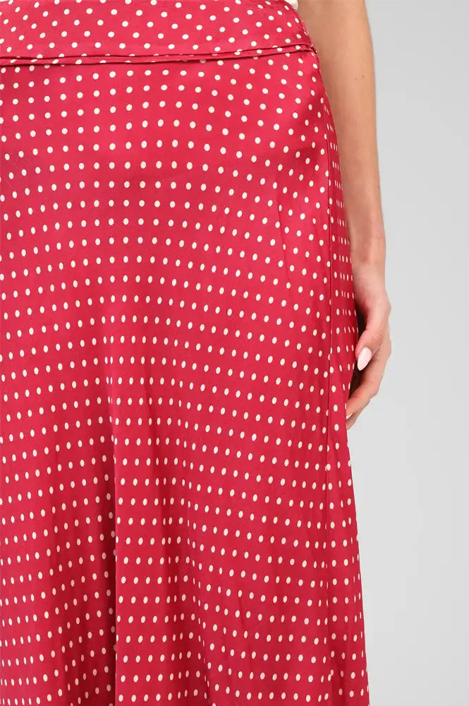 An'ge Galice Dotted Strawberry Skirt - The Mercantile London
