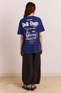 Damson Madder Navy Deli Dogs T-Shirt