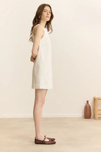 Garance Carla White Mini Dress - The Mercantile London