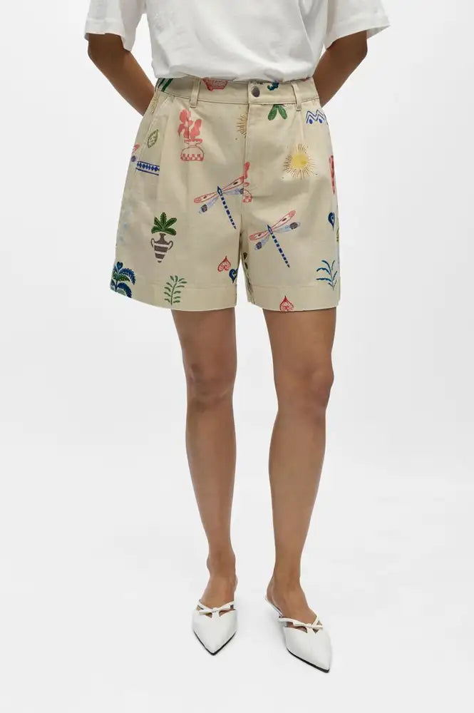 Object Jally Humus Printed Shorts - The Mercantile London