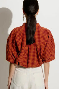 Sessùn Florentina Sunset Mus Balloon Sleeve Shirt