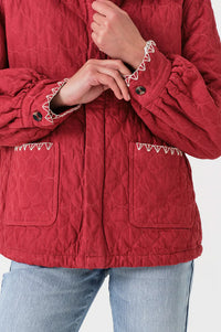 Seventy + Mochi Frida Faded Rose Jacket - The Mercantile London