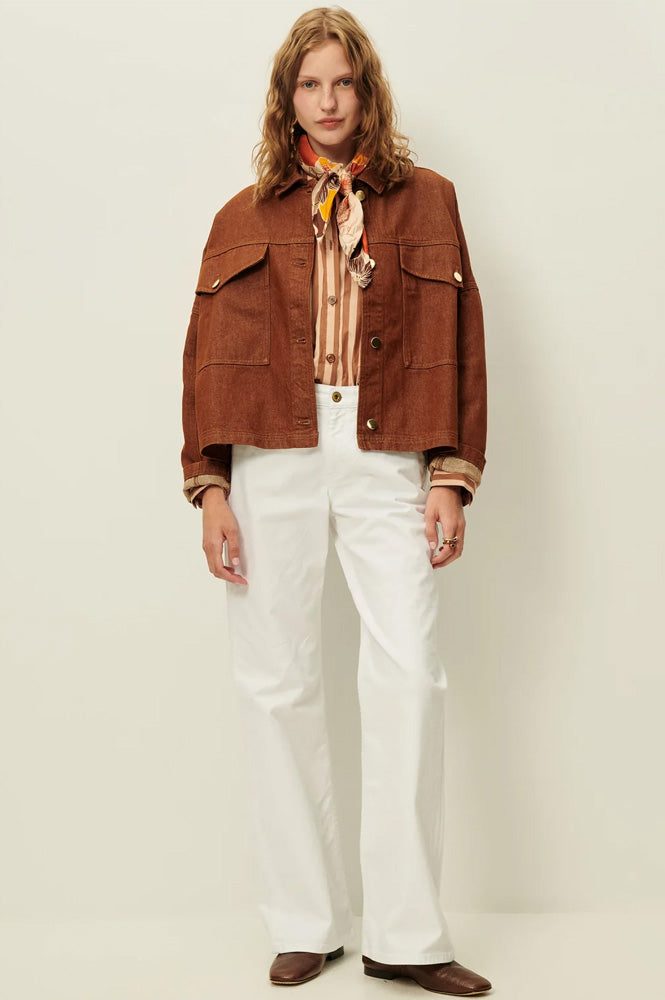 Sessùn Midwest Toffee Denim Jacket - The Mercantile London