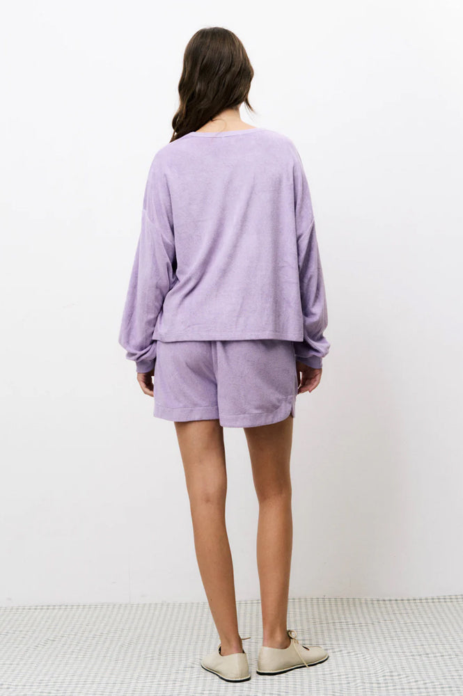 FRNCH Anah Lilac Shorts - The Mercantile London
