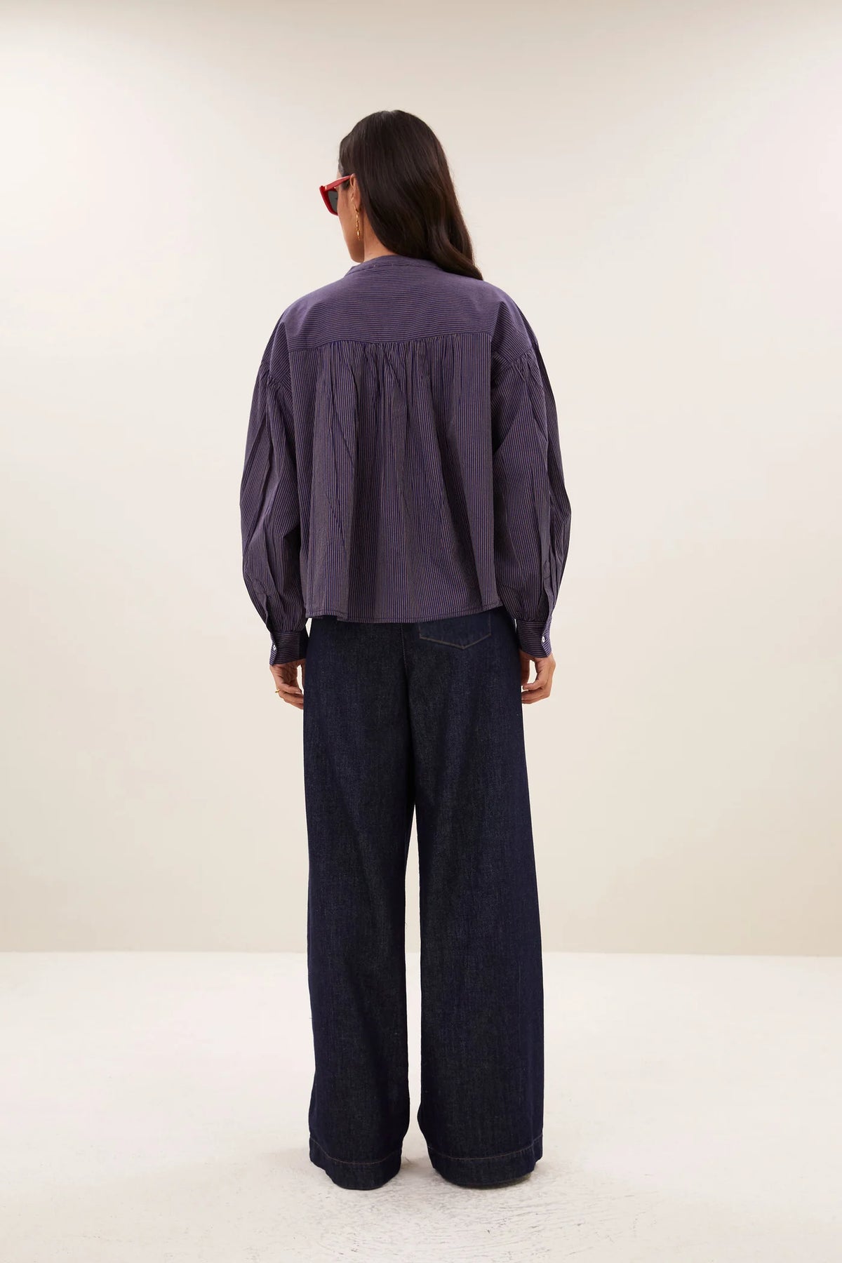By-Bar Ella Tulsi Stripe Blouse