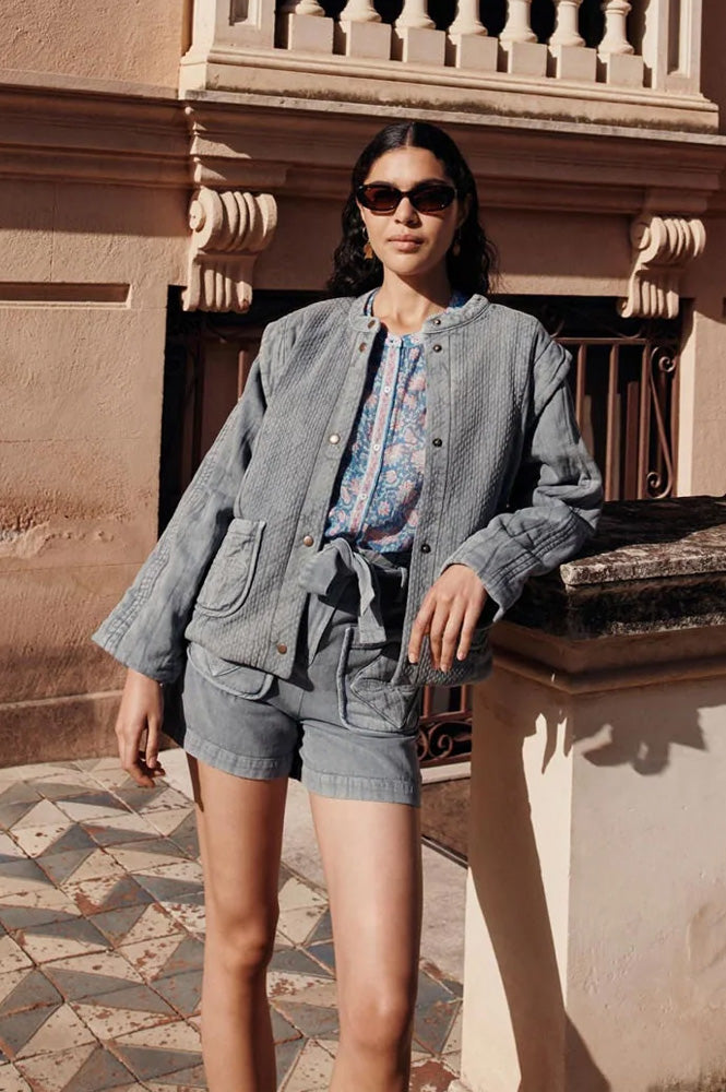 Louise Misha Horicia Grey Jacket - The Mercantile London