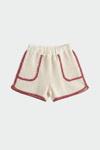 Indi & Cold Red Crochet Shorts
