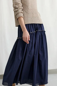 Diarte Bola Navy Skirt - The Mercantile London