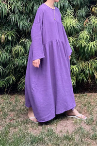 April Meets October Jacaranda Picnic Dress