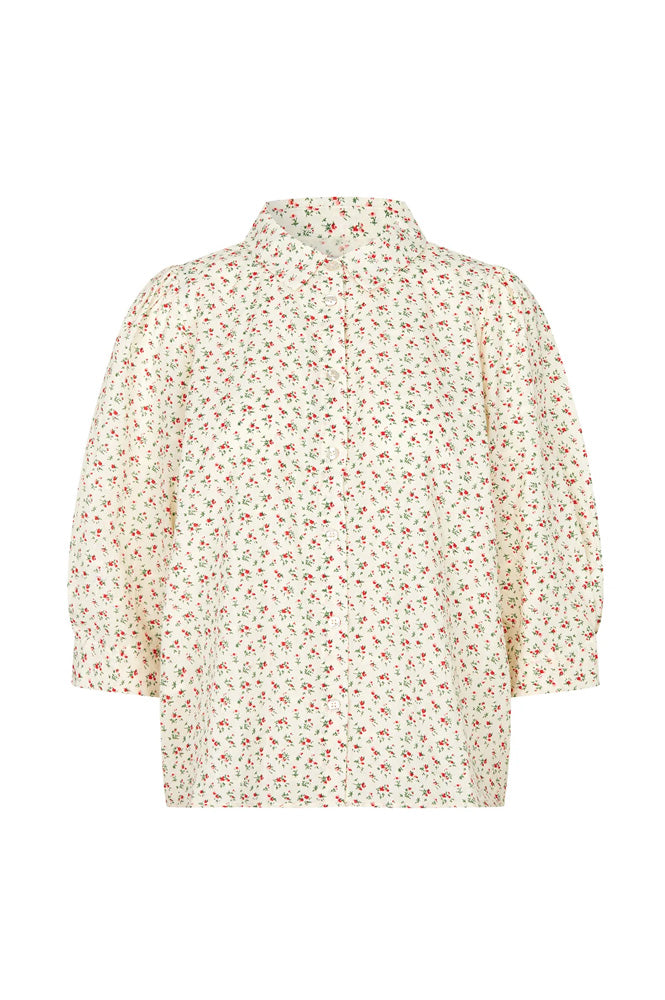 Lolly's Laundry Bono Red Floral Shirt