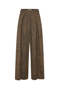Lolly's Laundry Zola Leopard Print Trousers - The Mercantile London