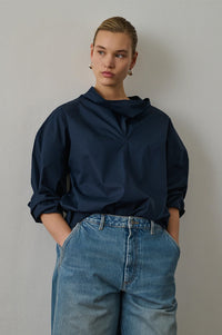 Soeur Fidji Blue China Blouse - The Mercantile London