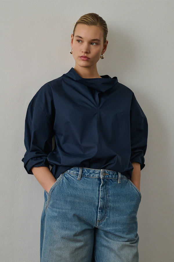 Soeur Fidji Blue China Blouse - The Mercantile London