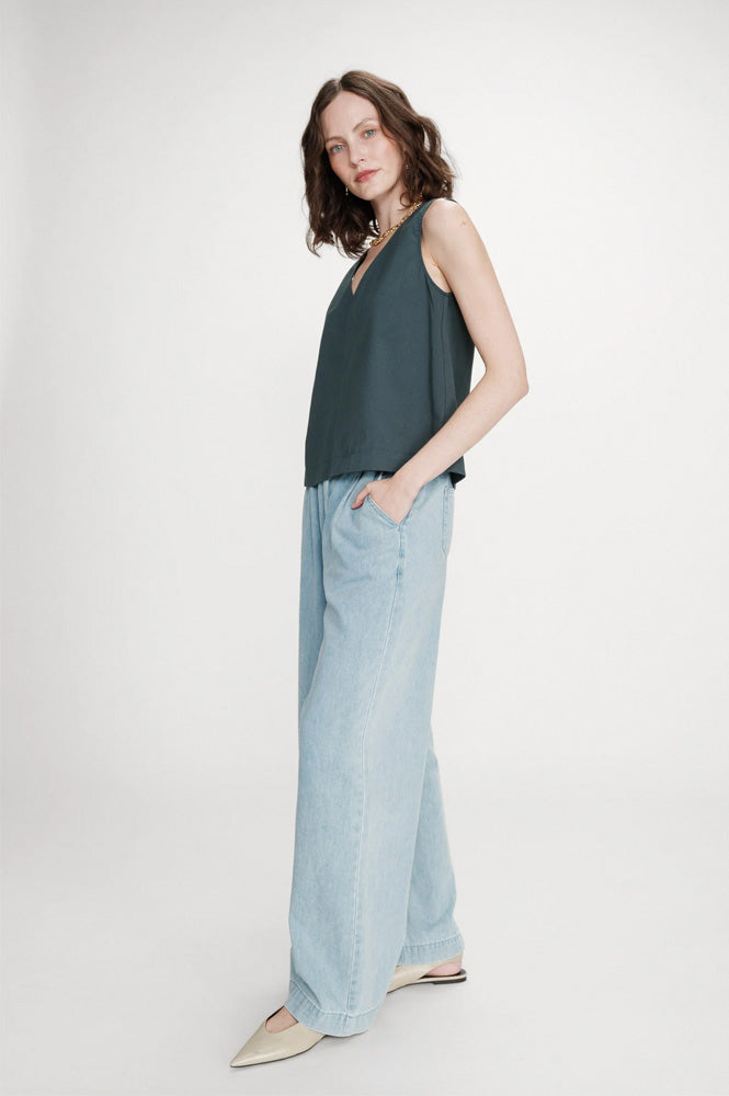Grace & Mila Vagabond Emerald Top - The Mercantile London