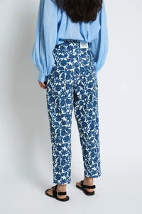 Sophie + Lucie Blee Blue Floral Jeans - The Mercantile London