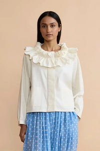 Daydress Spry Off-White Twill Jacket - The Mercantile London