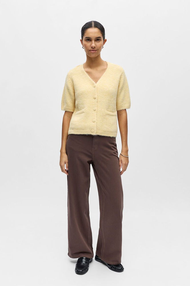 Object Saggia Sunlight Yellow Cardigan - The Mercantile London