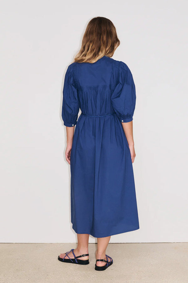 Stella Forest Octavie Indigo Dress - The Mercantile London