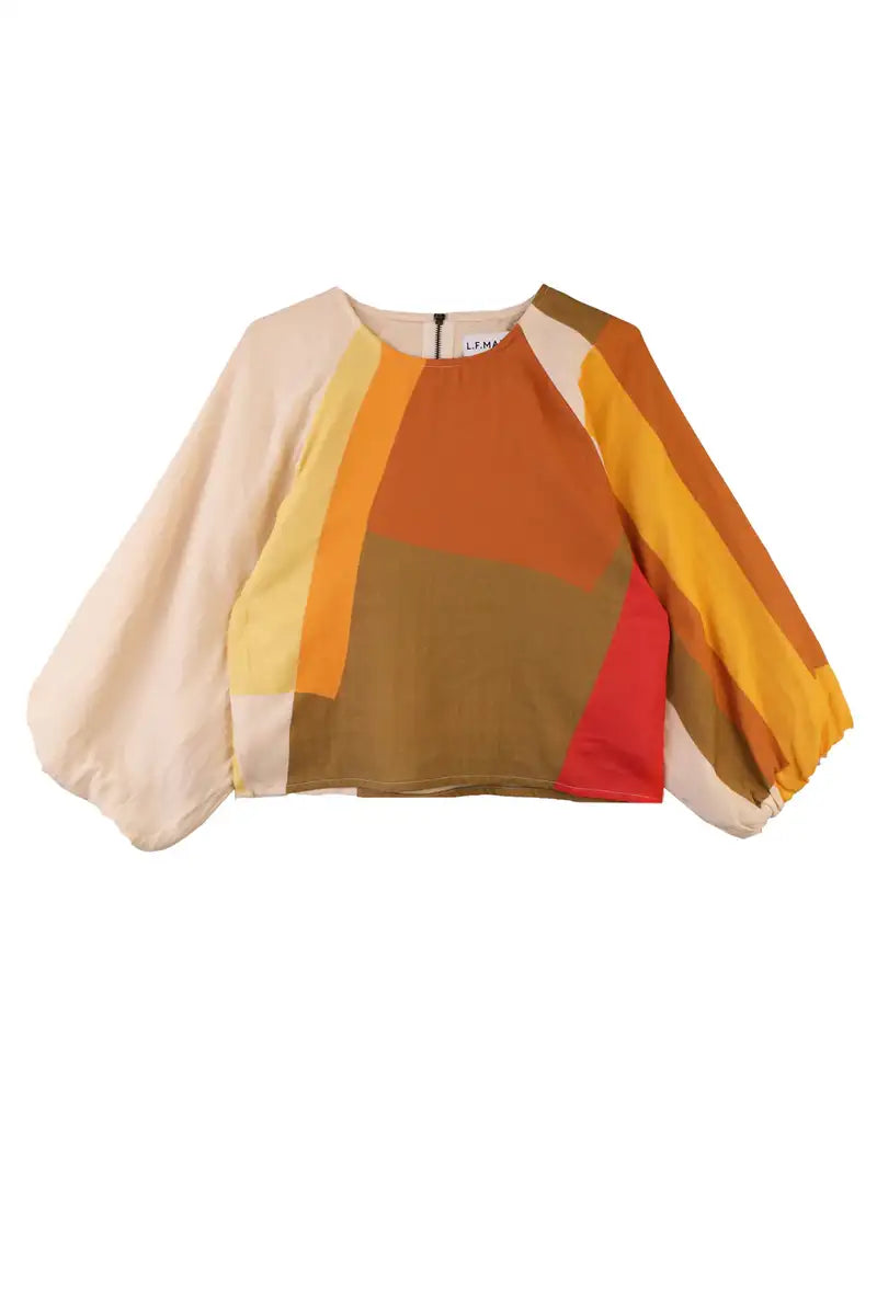 L.F. Markey Apollo Canopy Print Top - The Mercantile London