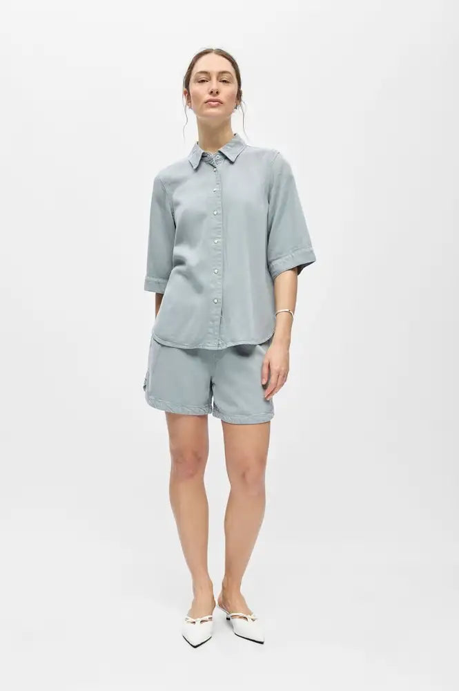 Object Frame Winter Sky Denim Shirt - The Mercantile London