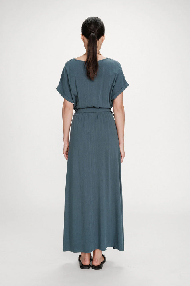 Grace & Mila Pollen Emerald Wrap Dress - The Mercantile London