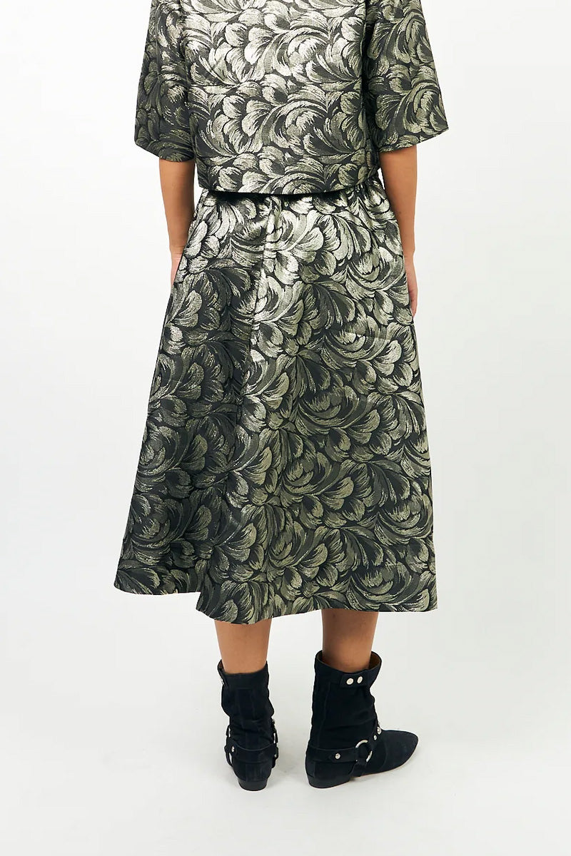 Lolly's Laundry Catalina Silver Maxi Skirt - The Mercantile London