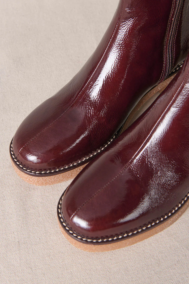 Petite Mendigote Clara Penny Brown Ankle Boots - The Mercantile London