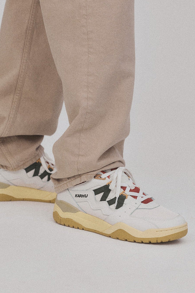 Karhu Fusion XT Blanc & Pineneedle Trainers - The Mercantile London
