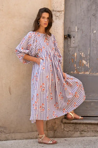 Zen Ethic Lorette Beaulieu Lilac Dress - The Mercantile London