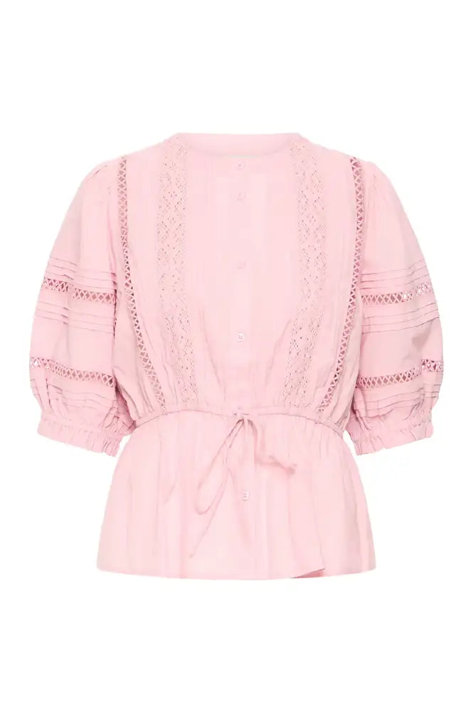 Atelier Rêve Bella Dawn Pink Blouse - The Mercantile London