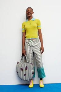 Dr Bloom Trina Gold Knitted Top - The Mercantile London
