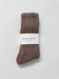 Le Bon Shoppe Mocha Mousse Ballet Socks