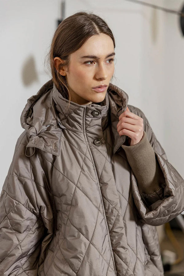 Project AJ117 Neva Rock Quilted Coat - The Mercantile London