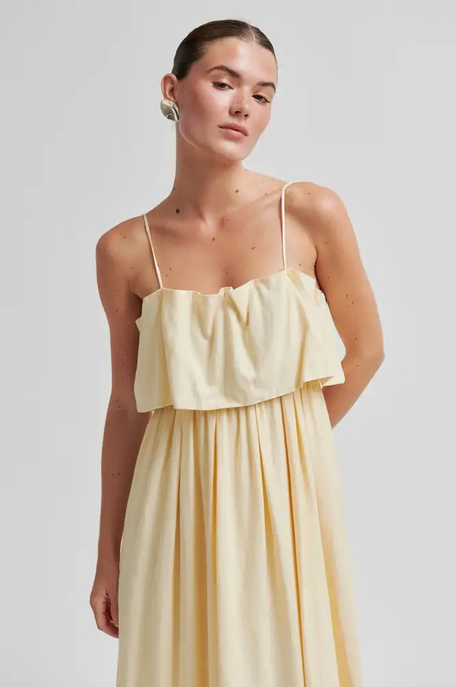 Second Female Aie Alabaster Gleam Dress - The Mercantile London