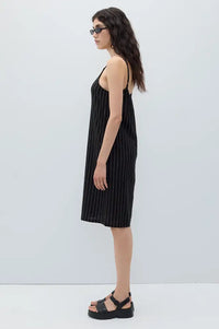 Rita Row Trena Black Stripe Dress - The Mercantile London