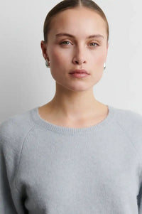 Second Female Gabby Quarry Short Sleeve Knitted Jumper