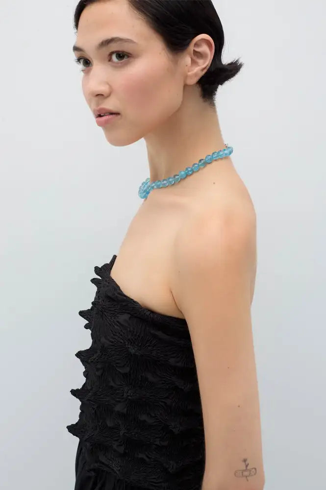 Rita Row Isolde Black 3D Ruched Top - The Mercantile London