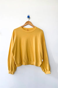 Le Bon Shoppe Cali Egg Yolk Jersey Sweatshirt - The Mercantile London