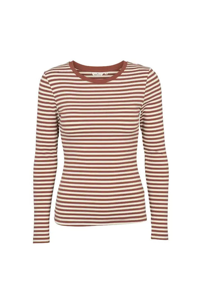 Basic Apparel Ludmilla Mink & Whisper White Tee