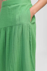An'ge Ritha Green Maxi Skirt - The Mercantile London