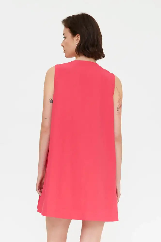 Compania Fantastica Fuchsia Bead Detail Dress - The Mercantile London