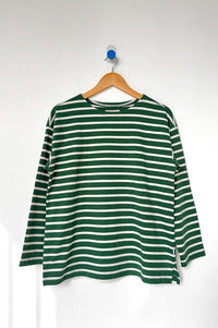 Le Bon Shoppe Marseilles White Stripe On Pine Top