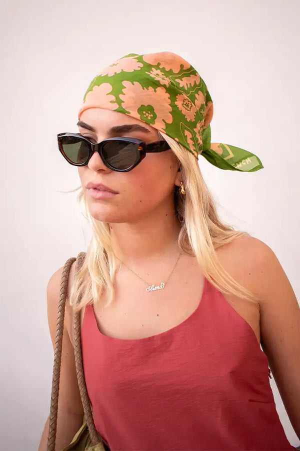 FRNCH Hannoki Floral Scarf - The Mercantile London