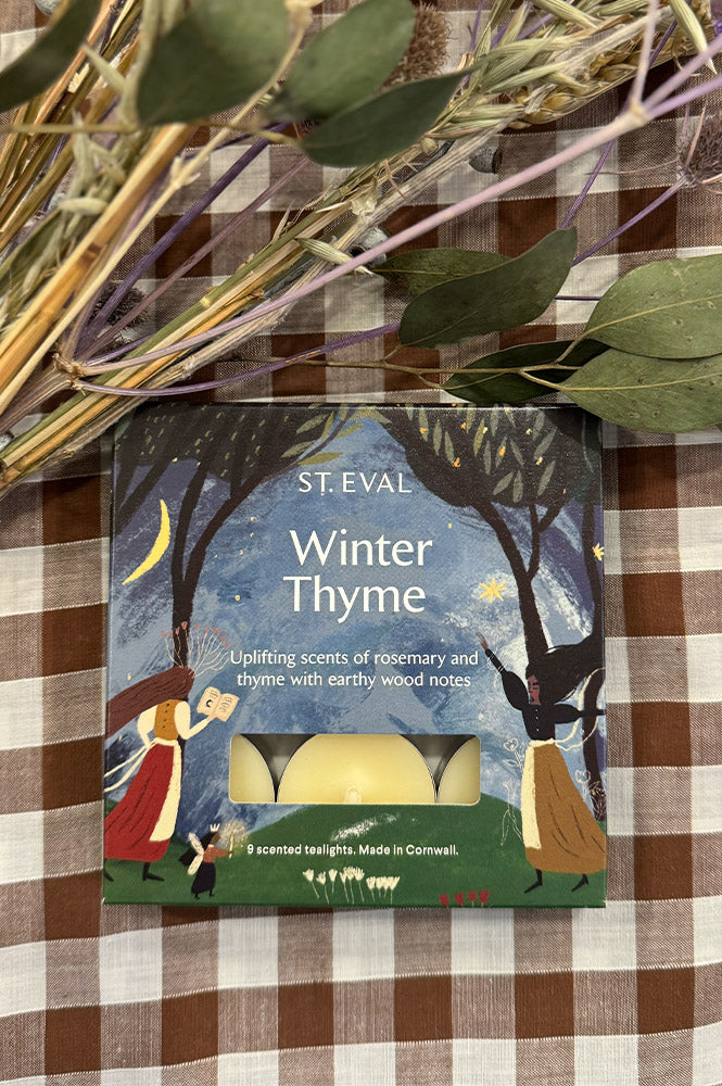 St. Eval Winter Thyme Scented Tealights - The Mercantile London