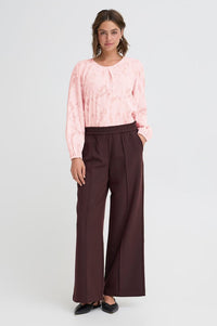 Fransa Mera Pale Mauve Blouse - The Mercantile London